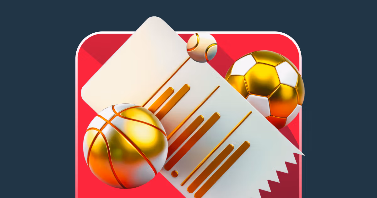 Basketball and betting slip for Stake NBA betting
